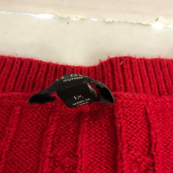 TALBOTS WOMENS COTTON BLEND SWEATER SIZE 1X - Picture 3 of 7